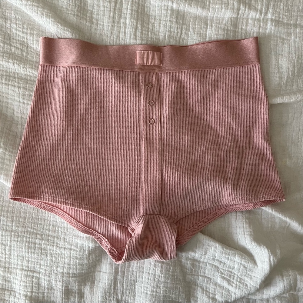 PINK High-Waisted Boyshort Underwear